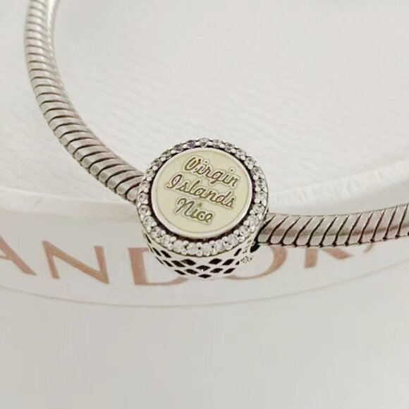 Pandora Vi Iguana- Vi Nice Charm ALE S925 Sterling Silver - Picture 3 of 3